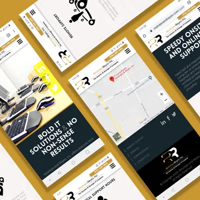 Restrepo and Reyes Mobile Website : Responsive Design Across Devices