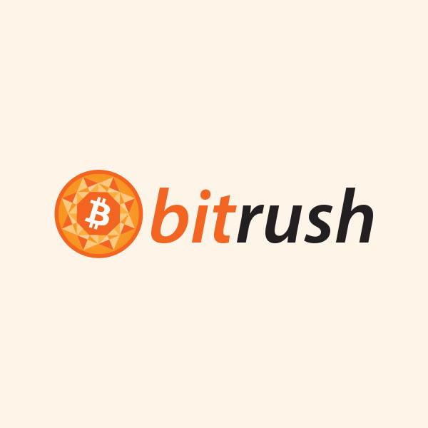Bitrush logo.