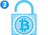 Cloudhashing secure signup icon.