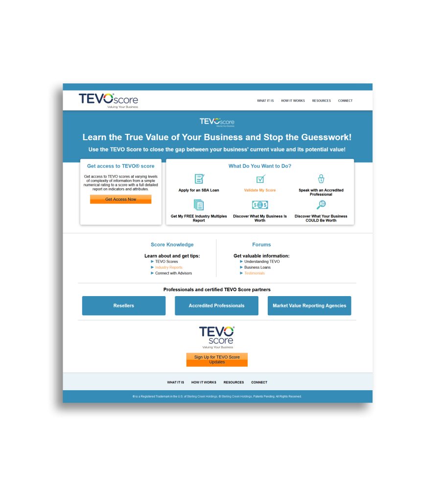 tevoscore web1